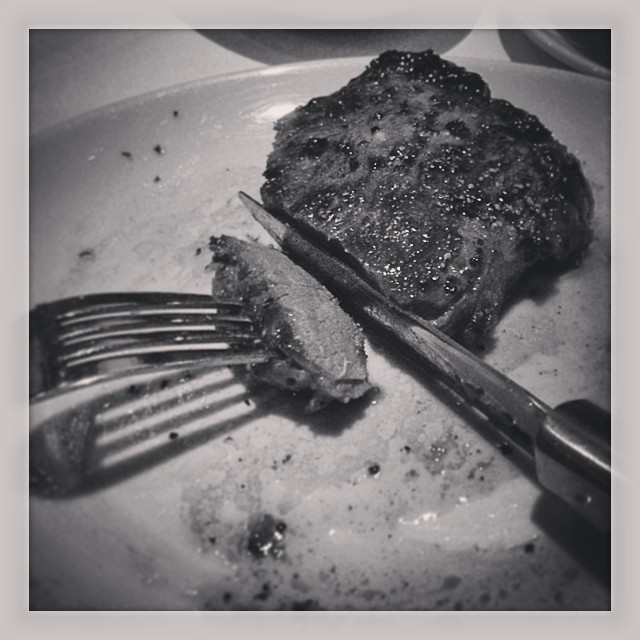 The best Rib Eye Steak ever ...
