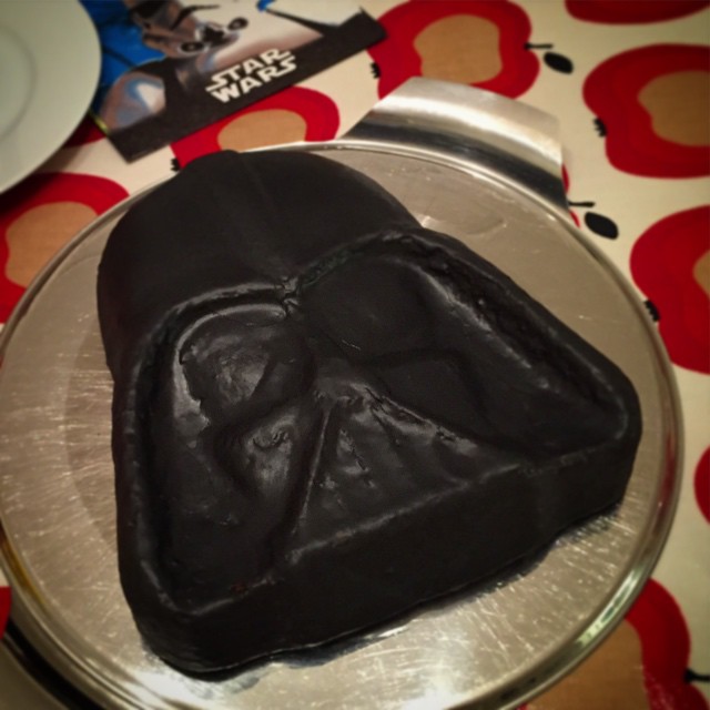 It's Darth Vader's birthday tomorrow... #cake